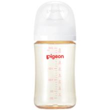 贝亲 PPSU宽口径防胀气奶瓶 240ml M号奶嘴 AA191 3个月+