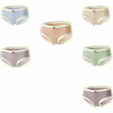 再降价：CariaKnar 新疆棉内裤女纯棉抑菌裆 3条装 XL 120-140斤