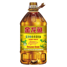 金龙鱼 特香低芥酸菜籽油 非转基因 5L