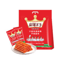 麻辣王子 辣条 418g袋装 独立小包 微麻微辣 18小包