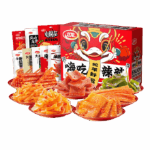 再降价、plus会员：卫龙 魔芋爽面筋海带零食大礼包 1.276kg*2件（买一送一）