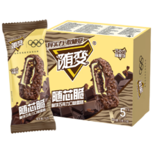 蒙牛 随变随芯脆脆饼巧克力味雪糕 70g*5支*3件