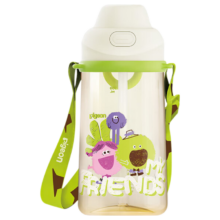 贝亲 PPSU吸管杯 500ml 儿童水杯 大容量 小话痨