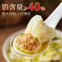 白象 三鲜鸡汤小云吞 508g/60只