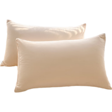日式简约 100%长绒棉枕套 单只装 香槟色 60支 48CM×74CM