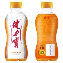 健力宝 萌宝橙蜜味 运动碳酸饮料 300ML*12瓶 电解质迷你便携