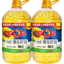 88VIP：多力 葵花籽油 6.08L*2桶