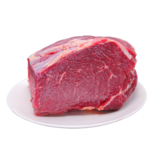 鲜京采 国产黄牛谷饲原切牛腿肉 3斤