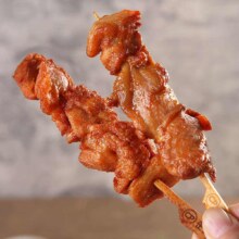正大 炸鸡 油炸鸡肉品 空气炸食材 冷冻半成品 烧烤食材 孜然腿肉串320g 5袋 共3.2斤