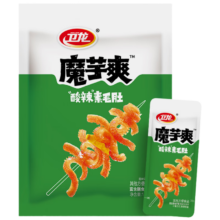 卫龙 魔芋爽 辣条 酸辣味素毛肚 180g/袋 约12小包