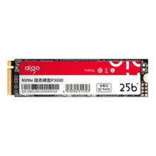 爱国者 P3000 NVMe M.2 固态硬盘 256GB PCIe3.0