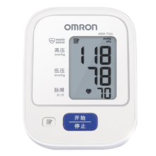 京东PLUS：欧姆龙 HEM-7124 电子血压计 家用上臂式 测量精准