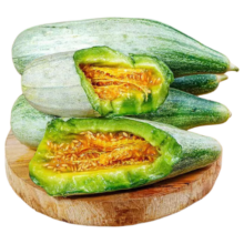 莱茂鲜果 羊角蜜甜瓜 带箱3斤（净重2.7斤） 脆甜多汁带籽可食