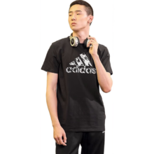 阿迪达斯 男子运动棉T恤