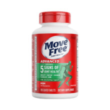 益节 MoveFree 绿瓶氨糖软骨素MSM 中老年养护关节 120粒