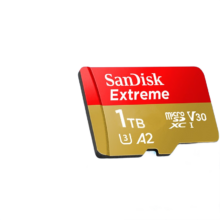 闪迪 至尊极速 1T TF卡 MicroSD卡 无人机运动相机内存卡