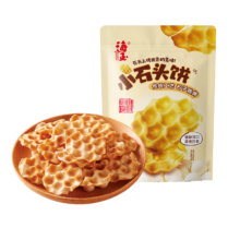 海玉 小石头饼 非油炸苏打饼干 原味 108g袋装 山西特产