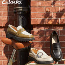 堪比海淘价！Clarks 其乐 Stayso Edge 潮思系列 女士复古方头简约时尚乐福鞋 多色