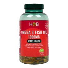需首购：Holland&Barrett 荷柏瑞 深海鱼油软胶囊 1000mg*240粒