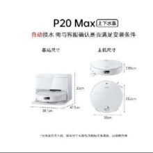 roborock 石头 P20 Max 扫地机器人 上下水版