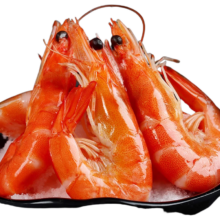 冰鲜部族 盐田虾熟冻大虾 400g*3包 原生态养殖冷冻海虾
