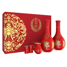 郎酒 红花郎酒 红十 53° 酱香型 500ml 2瓶