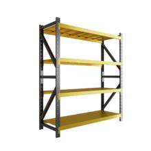 建耀 货架仓储置物架 四层 主架 150*50*200 白色 承重210KG/层