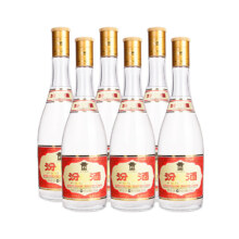 山西汾酒 竹叶青 53度玻汾黄盖汾 475mL*6瓶 高度清香型白酒 口粮酒