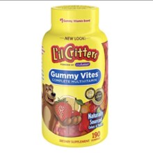 L'il critters 小熊糖复合维生素叶黄素儿童软糖 190粒*1瓶