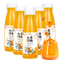 京典光年 百多利 沙棘汁 大果沙棘汁果汁饮料 280ml*8瓶箱装