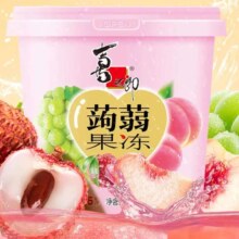 喜之郎 蒟蒻果冻桶520g*2桶