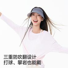 MISSWISS 女士双面空顶防晒帽 大帽檐户外太阳帽
