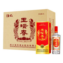 佳记 玉坛春 52%vol 浓香型白酒 500mL*6瓶