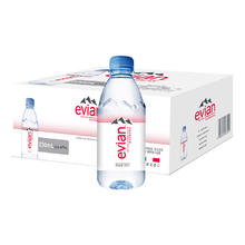 依云 法国进口Evian依云天然矿泉水500mL*24瓶/整箱