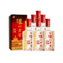 泸州老窖 六年窖头曲 52度浓香型白酒 500ml*6瓶 整箱装+凑单