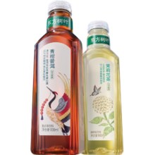 农夫山泉 东方树叶 青柑普洱茉莉花茶 无糖0糖茶饮料 大瓶