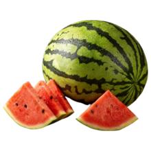 正宗冰糖麒麟西瓜 无籽有籽随机 6-8斤带箱 净重6斤+ 新鲜水果