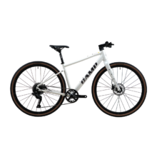 坎普 GX300 公路车铝合金车架 9速油碟禧玛诺变速 珍珠白 405