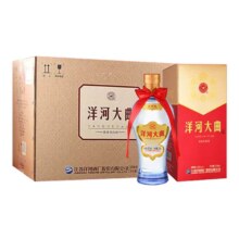 洋河大曲 新天蓝42度375ml*6瓶整箱绵柔型浓香白酒