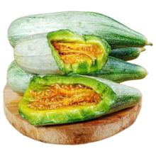 莱茂鲜果 羊角蜜甜瓜 带箱3斤（净重2.7斤） 脆甜多汁带籽可食