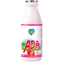 李子园 AD钙奶 草莓味 含乳饮品 220ml 12瓶
