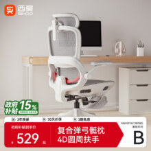 15日0点、88VIP：西昊 B100Pro 人体工学椅 电脑椅 家用办公电竞椅