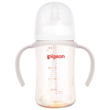 贝亲 PPSU重力球吸管双把手奶瓶 240mL AA252 6月+